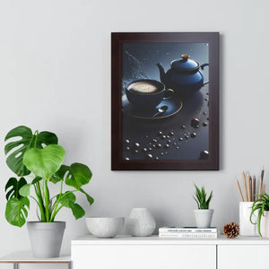 Framed Vertical Poster - Bold Fashion Wall Art - Dipaliz - Posters Prints & Visual Artwork