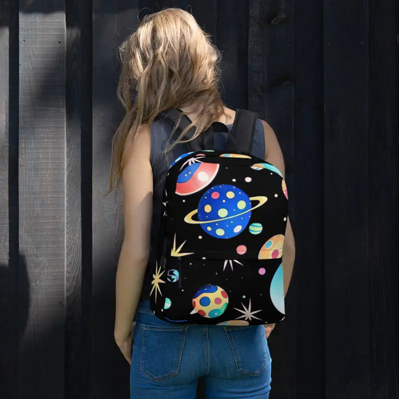 Blast Off With The Dipaliz Eco-friendly Space Lover’s Backpack! - Backpacks