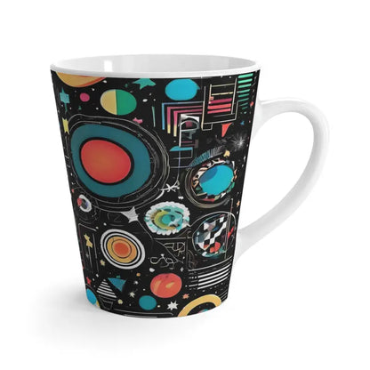 Blast off your Morning with a Cosmic 12oz Solar System Latte Mug