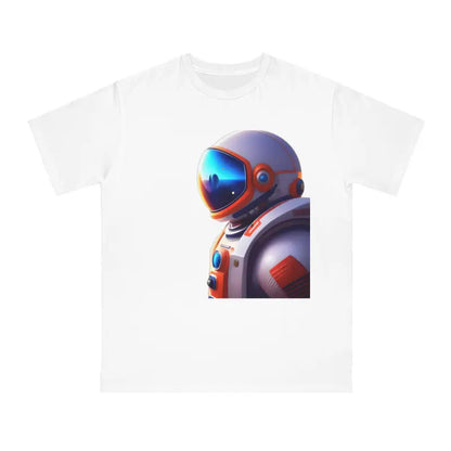 Blast off in Organic Unisex Classic Astronaut Tees - T-shirt