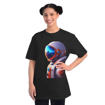 Blast off in Organic Unisex Classic Astronaut Tees - T-shirt