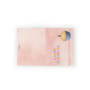 Greeting Cards Happy Birthday with Matching White Envelopes - Dipaliz - & Note