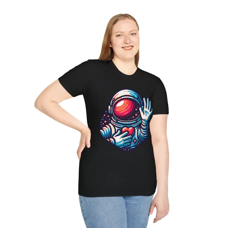 Blast off in Style Astronaut Softstyle T-shirt! - T-shirt