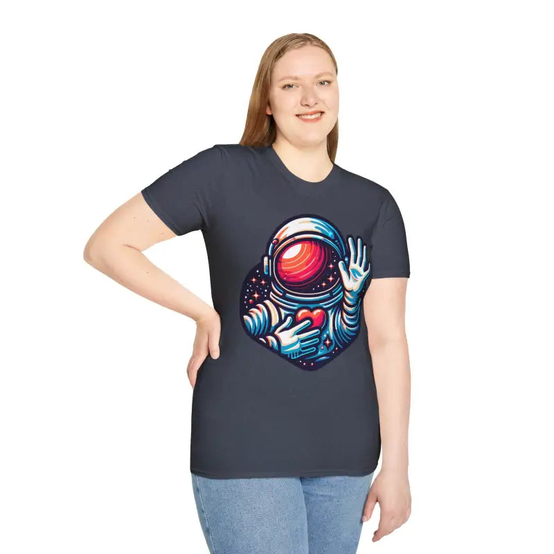 Blast off in Style Astronaut Softstyle T-shirt! - T-shirt