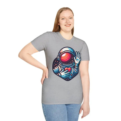 Blast off in Style Astronaut Softstyle T-shirt! - T-shirt