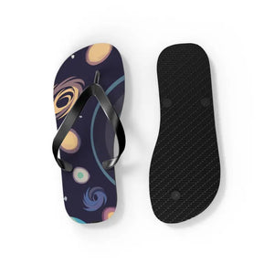 Unisex Flip Flops Universe Stars Planets Cosmic Comfort Dipaliz - Slippers