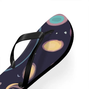 Unisex Flip Flops Universe Stars Planets Cosmic Comfort Dipaliz - Slippers