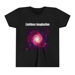 Youth Short Sleeve Tee Limitless Imagination Style - Dipaliz - Black / s - T-shirts
