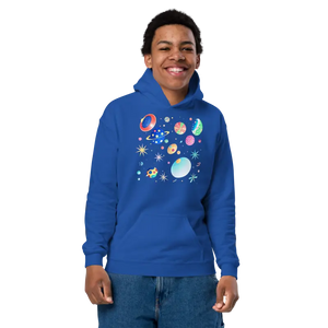Heavy Blend Hoodie - Youth Cosmos Style - Dipaliz - Hoodies