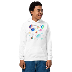 Heavy Blend Hoodie - Youth Cosmos Style - Dipaliz - Hoodies