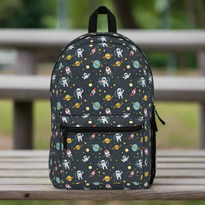 Ultimate Roomy Space Backpack Polyester Astronaut Design - Dipaliz - one Size - Backpacks