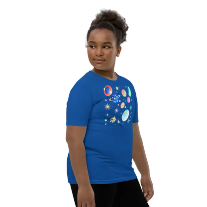 Blast off in Style: Youth Cosmic Space Tee - Kid’s Clothing