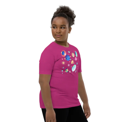 Blast off in Style: Youth Cosmic Space Tee - Kid’s Clothing