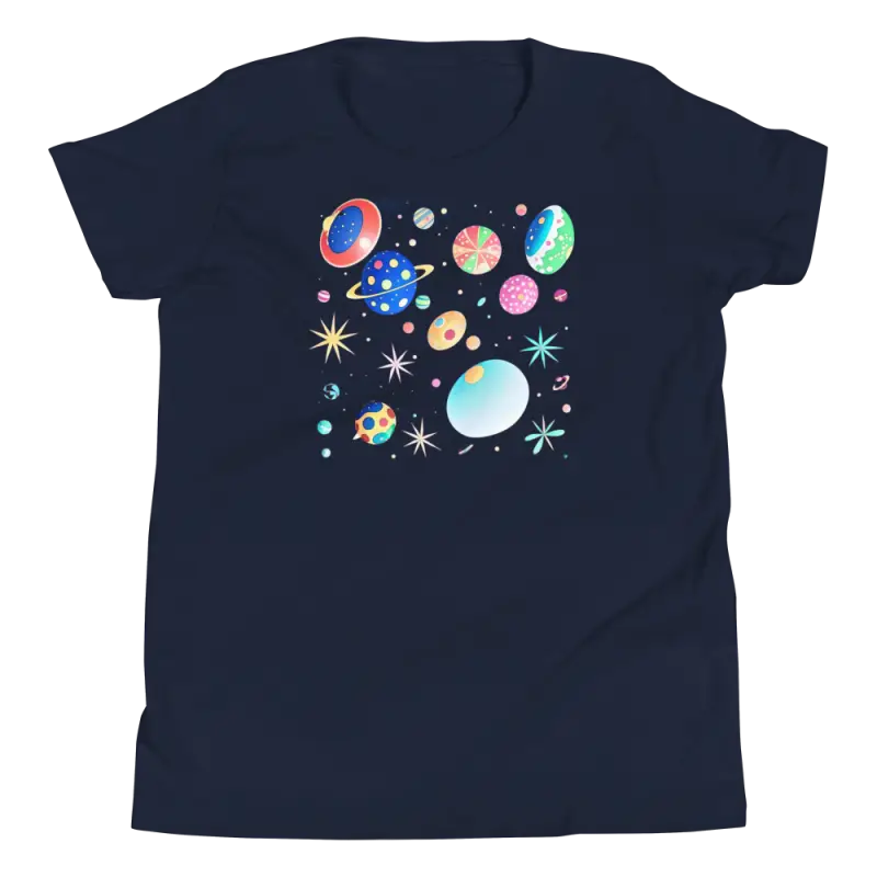 Blast off in Style: Youth Cosmic Space Tee - Kid’s Clothing