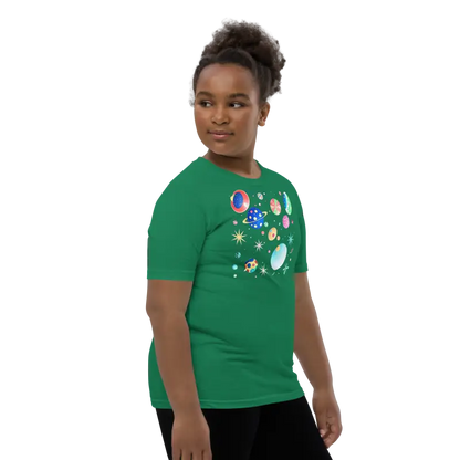 Blast off in Style: Youth Cosmic Space Tee - Kid’s Clothing