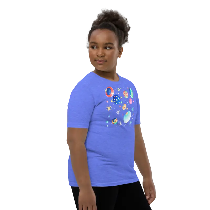 Blast off in Style: Youth Cosmic Space Tee - Kid’s Clothing