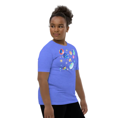 Blast off in Style: Youth Cosmic Space Tee - Kid’s Clothing