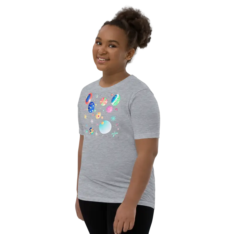 Blast off in Style: Youth Cosmic Space Tee - Kid’s Clothing