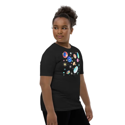 Blast off in Style: Youth Cosmic Space Tee - Kid’s Clothing