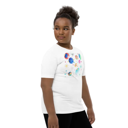 Blast off in Style: Youth Cosmic Space Tee - Kid’s Clothing