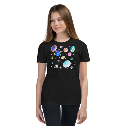 Blast off in Style: Youth Cosmic Space Tee - Kid’s Clothing