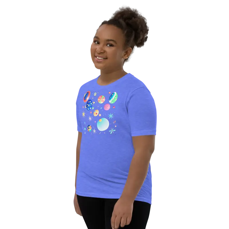 Blast off in Style: Youth Cosmic Space Tee - Kid’s Clothing