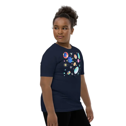 Blast off in Style: Youth Cosmic Space Tee - Kid’s Clothing