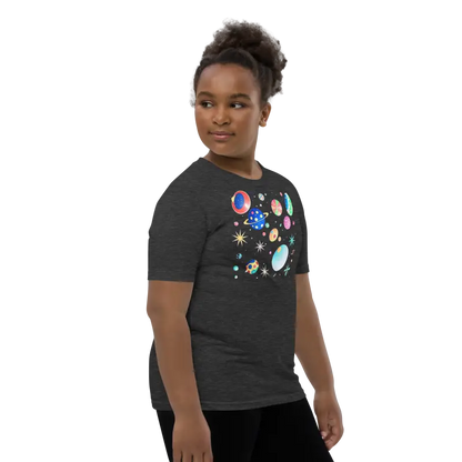 Blast off in Style: Youth Cosmic Space Tee - Kid’s Clothing