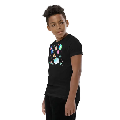 Blast off in Style: Youth Cosmic Space Tee - Kid’s Clothing