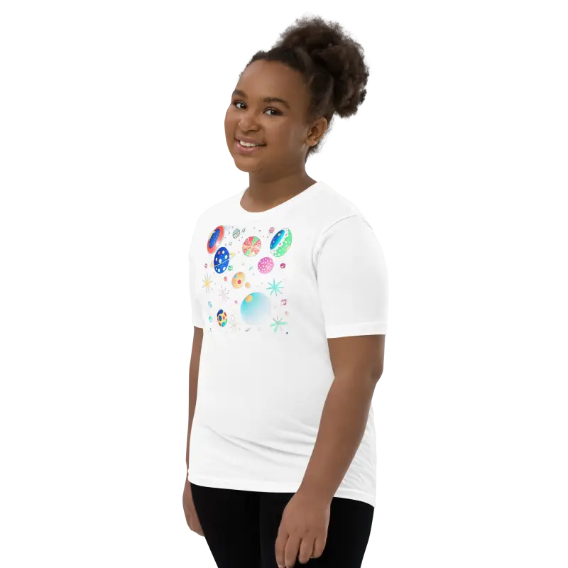 Blast off in Style: Youth Cosmic Space Tee - Kid’s Clothing