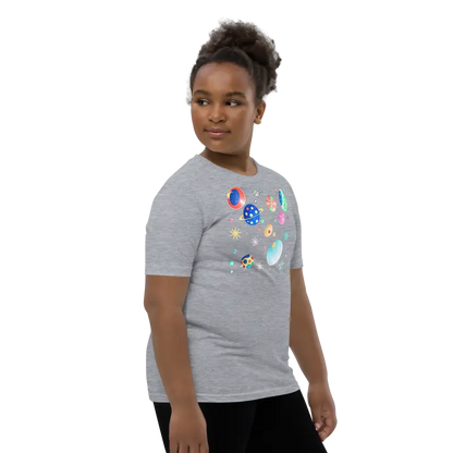 Blast off in Style: Youth Cosmic Space Tee - Kid’s Clothing