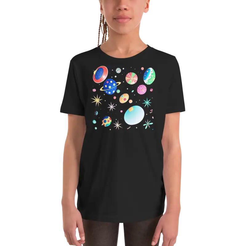 Blast off in Style: Youth Cosmic Space Tee - Kid’s Clothing