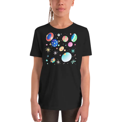 Blast off in Style: Youth Cosmic Space Tee - Kid’s Clothing