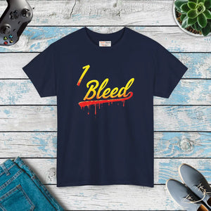 Unisex Bleed Yellow Heavy Cotton Tee - Super Football - Dipaliz - T-shirts