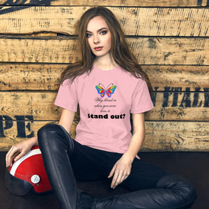 Soft Butterfly Unisex T-shirt - Ring-spun Cotton - Dipaliz - T-shirts