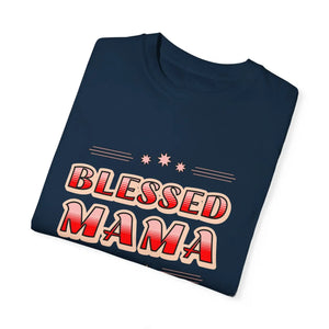 Blessed Mamma Garment-dyed T-shirt - Mother’s Day - Dipaliz - T-shirts