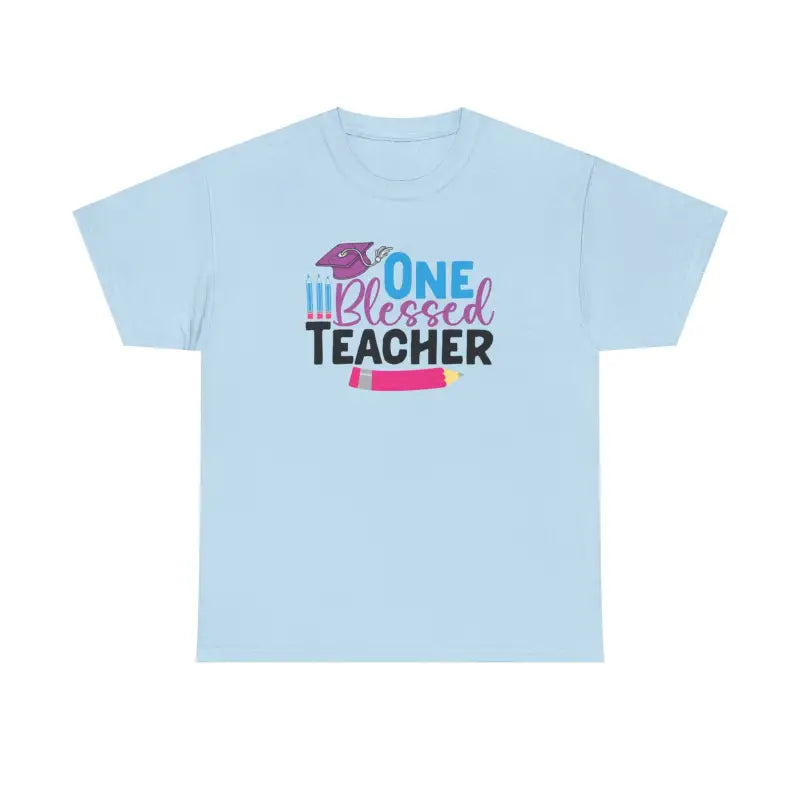 Unisex Deluxe T-shirt for one Blessed Teacher - T-shirt