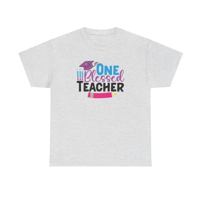 Unisex Deluxe T-shirt for one Blessed Teacher - T-shirt