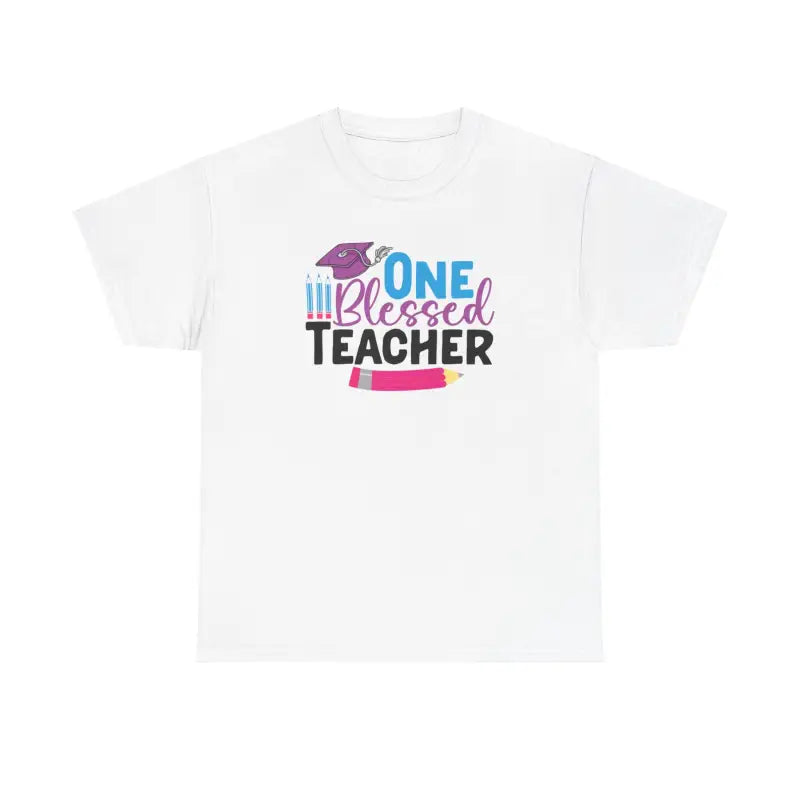 Unisex Deluxe T-shirt for one Blessed Teacher - T-shirt