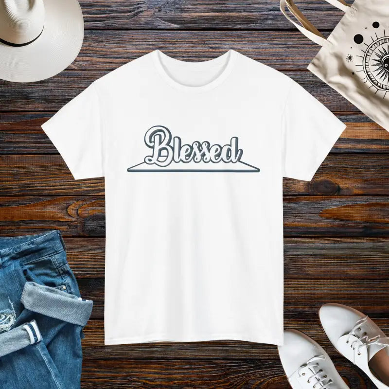 Deluxe Unisex Cotton Tee for Effortless Style - White / s T-shirt