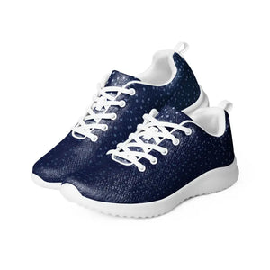 Athletic Shoes Dots on Blue Breathable Comfort - Dipaliz - Sneakers