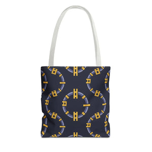 Stylish Block Chain Pattern Tote - Trendy Daily Bag - Dipaliz - Bags