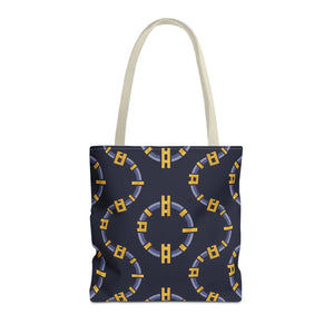 Stylish Block Chain Pattern Tote - Trendy Daily Bag - Dipaliz - Bags