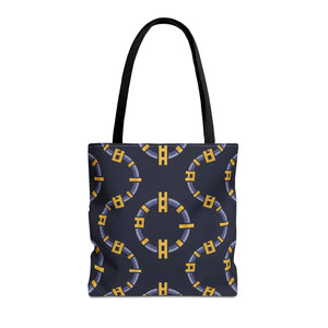 Stylish Block Chain Pattern Tote - Trendy Daily Bag - Dipaliz - Bags