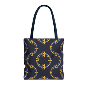 Stylish Block Chain Pattern Tote - Trendy Daily Bag - Dipaliz - Bags