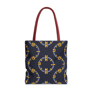 Stylish Block Chain Pattern Tote - Trendy Daily Bag - Dipaliz - Bags
