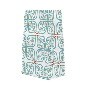 Blocks Pattern Polyester Lunch Bag - Trendy Fresh Style - Dipaliz - 11.75’’ × 7.25’’ 4.75’’ - Bags