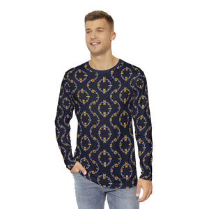 Urban Long Sleeve Shirt - Blockchain Style Aop - Dipaliz - T-shirts - Xs