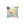 Cyan Floral Pattern Spun Polyester Square Pillow - Dipaliz - 14’’ × - Throw Pillows