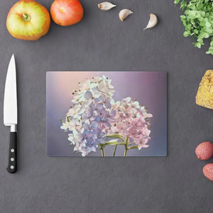 Purple Cutting Board - Flowers Pink Kitchen Style - Dipaliz - Small - Boards